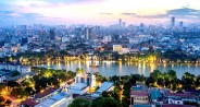 Thành phố ven sông Hồng phát triển theo quy hoạch chung Thủ đô Hà Nội đến năm 2045, tầm nhìn đến năm 2065