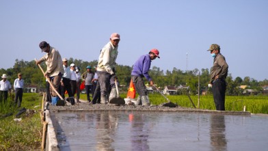 Quảng Nam: Tập trung xây dựng nông thôn mới, nâng cao chất lượng cuộc sống của người dân người dân